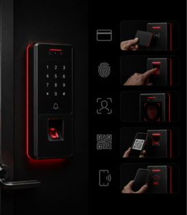 СКУД по карте, отпечатку, лицу, QR и NFC